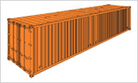 high cube hardtop container 40 sm